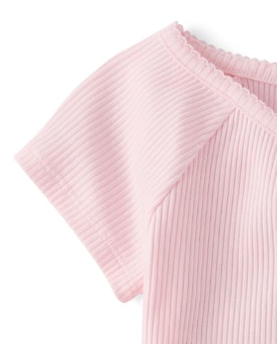 Image of The Children's Place Girls' Basic Short Sleeve Knit Shirts