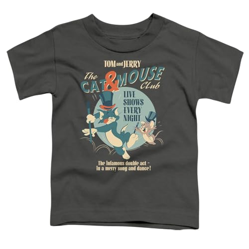 Popfunk Tom and Jerry The Cat & Mouse Club Kids T-Shirt for Youth Toddler Boys and Girls2