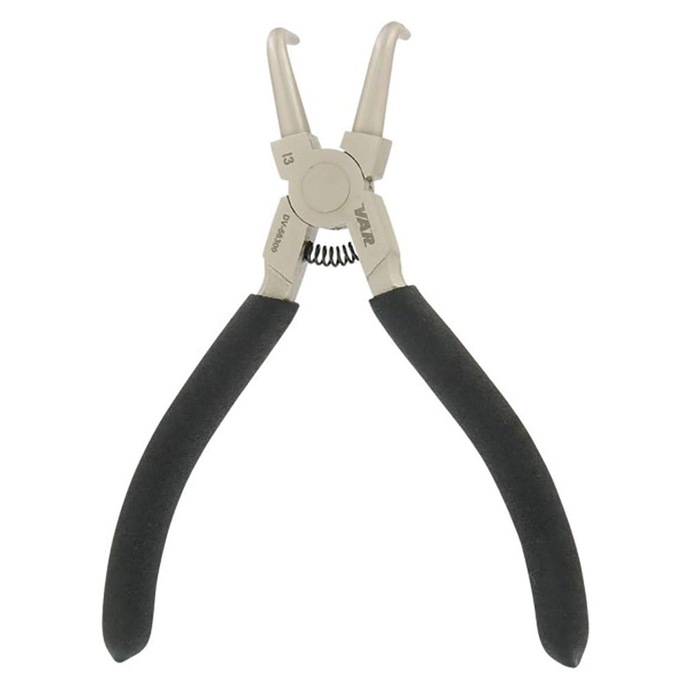 Var Schwarz Zange, Pince À Circlips Intérieurs Bec Coudé