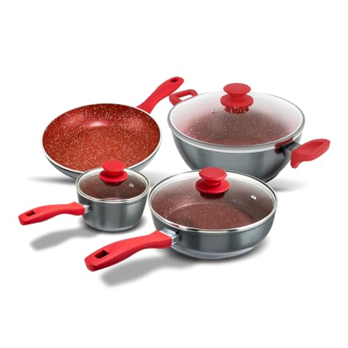 Conjunto de Panelas Philco Redstone PKT407 4 Peças