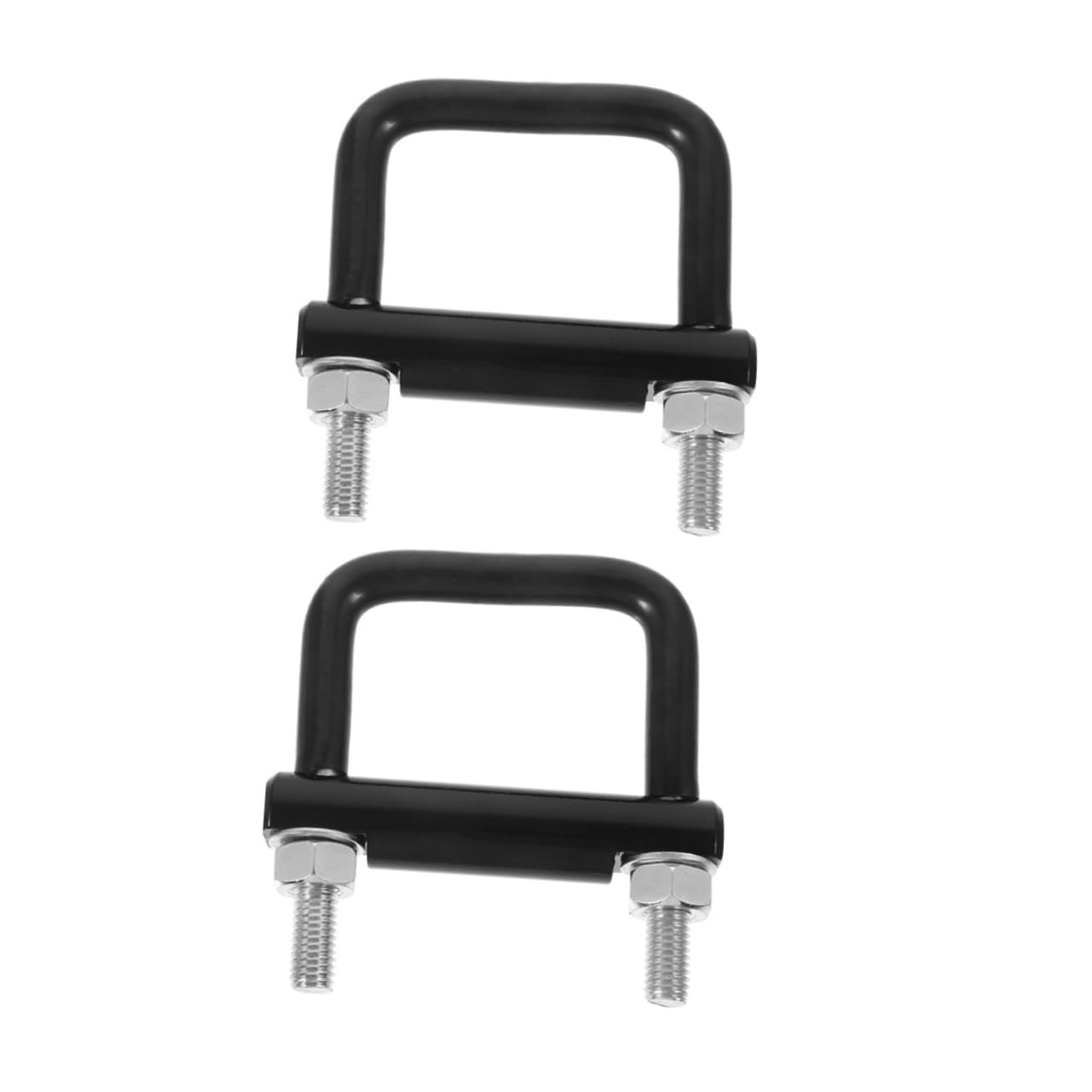 Alipis 2piezas Grillete De Remolque Negro Resistente y Abrazadera Tensora De Enganche Para Sujeción Segura Acoplador De Remolque Unidades