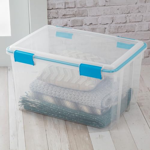 Sterilite 19344304 54 Qt Gasket Box, Stackable Storage Bin thumb #6
