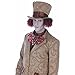 fun shack Hatter Costume Men, Wonderland Mens Hatter Halloween Costume, Book Character Costumes For Adults, X-Large