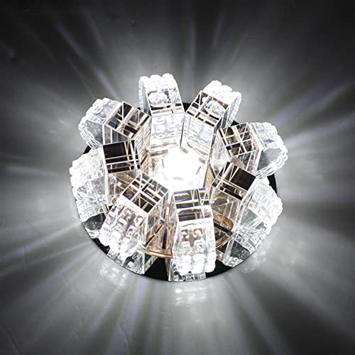 _ LED NX^ V[OCg 5W/3W ʘHLƖ LED Ɩ rO[ AC110-260VAVfAƌ݊(White,3W)