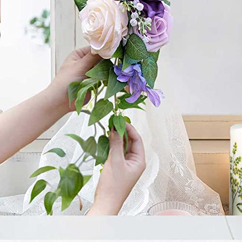 Cortinas de moda tiebacks florales para renovar la luz de tu salón con sobriedad 2