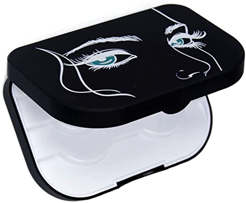 Estojo de cílios postiços caixa organizadora recipiente de cílios caixa de cosméticos vazia caixa de