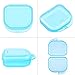 8 Pieces Teeth Retainer Case with Vent Holes Denture Retainer Case Orthodontic Mouth Guard Container Denture Storage Case