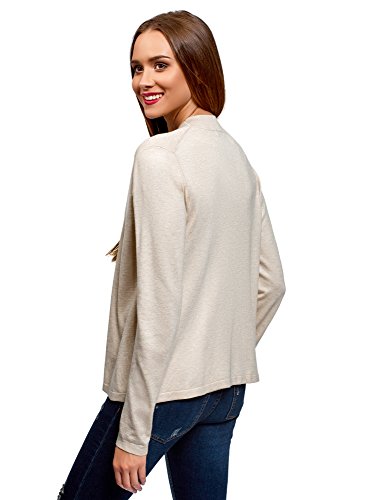 Oodji Collection Donna Cardigan Largo Senza