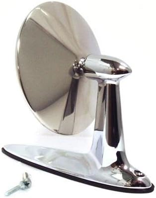 Classic Car Round Exterior Mirror, American Style, Long Base - 310