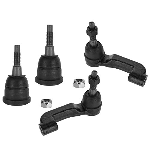 4 piezas Kit delantero exterior corbata Rod Rótula inferior, derecha para 06 – 07 Jeep Liberty