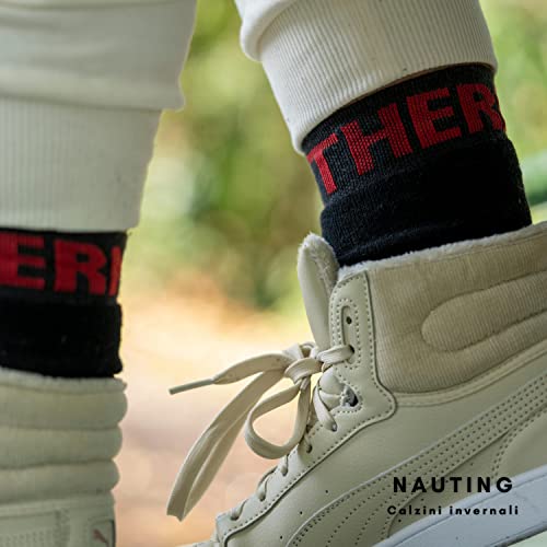 NAUTING Calze Uomo Invernali, Calze Donna