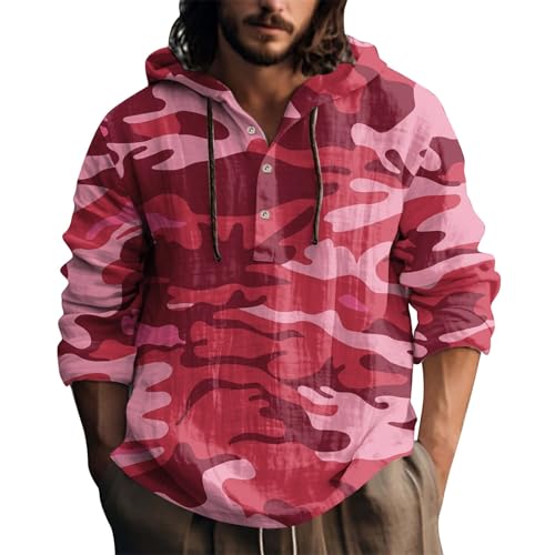 Veste de survêtement ample avec cordon, sweat à capuche camouflage contre le coup de froid