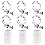 manguera ventilacion aire acondicionado portatil Materiales de alta calidad: La abrazadera inox está fabricada en acero inoxidable 304 de alta calidad, anti-corrosión, de alta dureza, herramientas de fijación profesionales, y alarga la vida útil de las tuberías.