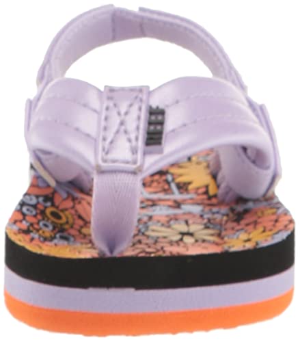 Image of REEF Girls Toddler /Little Kid Ahi Beach Flip Flop, Soft Cushion Footbed, Water Friendly