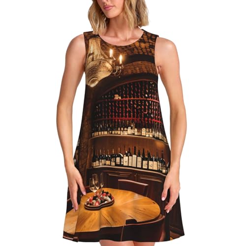 Robe d'été sans manches pour la plage et les vacances ensoleillées