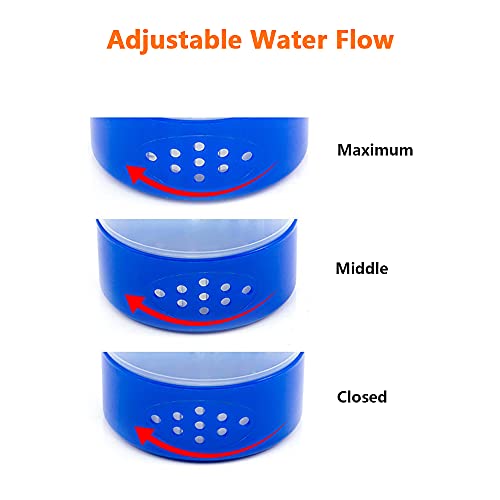 Chlorine Floater , Flamingo Collapsible Floating Pool Dispenser Set ，Fits 3" Chlorine Tablets，Release Adjustable For Indoor & Outdoor Swimming Pool Hot Tub Spa（2Pack） #TOP3