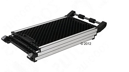 Zusammenklappbare Alu-Teleskop-Hunderampe (geeignet für Hunde bis 85 kg) - perfekt, um Ihrem Hund in und aus dem Auto zu helfen