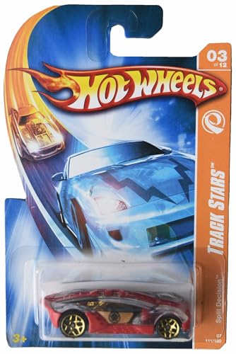 Prodotto in Malesia Hot Wheels Split Decision, Track Stars 111/180 [rosso]