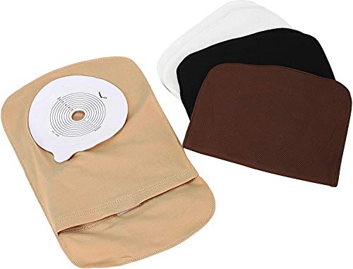 4Pcs Stretchy Colostomy Bag Cover Lightweight Ostomy Pouch Cover With Round Opening #TOP3