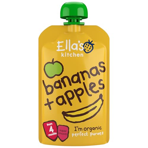 Ella's Kitchen Organic Bananas and Apples, 120g