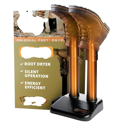 PEET Original Boot Dryer for Work Boots - Portable Electric Shoe Dryer...