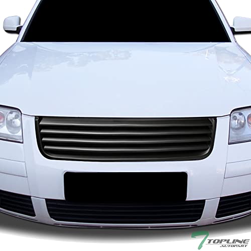 Grille de pare-chocs avant pour remplacer calandre cassée Passat B5.5 plastique noir mat