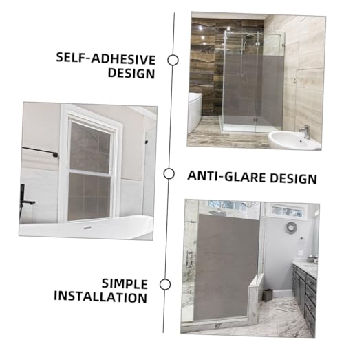 Film protector para ventana con privacidad garneck gris 100x40cm miniatura 4