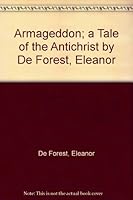 Armageddon A Tale of the Antichrist B000K0M6R0 Book Cover