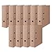 Produktbild DONAU Premium Ordner ECO MAXI FSC / 10er Pack - 10 Stück/Breit/DIN A4 8 cm - 80 mm/Braun Beige/Gut für die Umwelt/Aktenordner aus Pappe/Made in EU