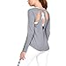 Produktbild Under Armour Damen Pindot Öffnen Zurück LS Langarmshirt, Steel Full Heather/White/Tonal, M