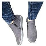 🎁 Ich finde diese Damen Stiefeletten super bequem und perfekt für den Herbst und Winter. Umweltfreundlich und Komfortabel, Leicht zu tragen Abheben. Kann leicht mit allen Arten von Freizeitkleidung kombiniert werden, geeignet zum Spazierengehen, Einkaufen oder Freizeitkleidung, ideal für alle Gelegenheiten, wie Hochzeit, Party, Club, Abend, Geschäft, Dating, Alltagskleidung usw.