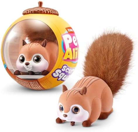 Pets Alive Scurry'n Squirrel (Brown) by ZURU – Interactive Roboti...