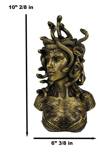 Estatua de Medusa Diosa Griega 10.25 in Decoración miniatura 2