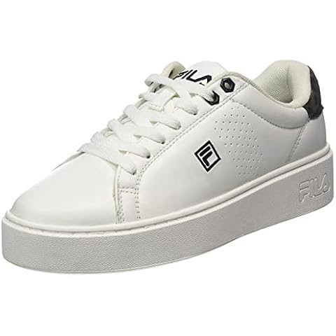 FILA Women's Crosscourt Altezza Sneakers, White-Leopard Cover