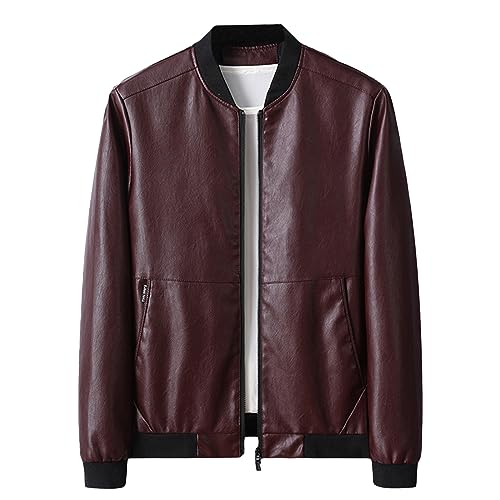 Veste de moto légère à fermeture éclair veste sport cuir
