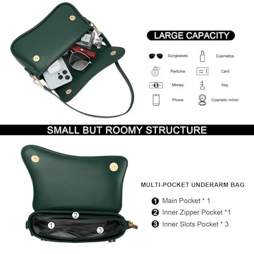 Image of KKXIU Shoulder Bag for Women Small Clutch Purses Cute Hobo Handbag Trendy Underarm Bag
