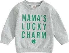Gray Lucky Charm Sweatshirt