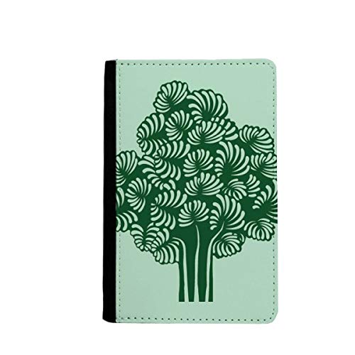 Protège-passeport à motif végétal chic pour organiser vos documents de voyage avec élégance