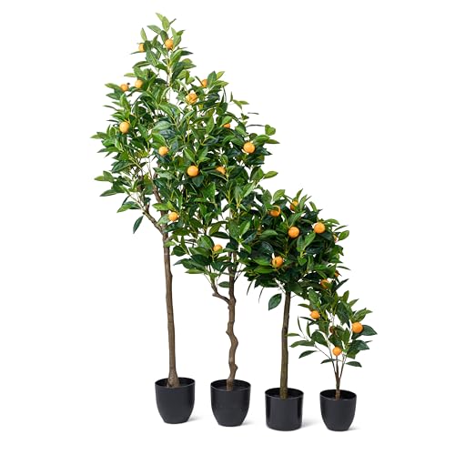 Décoration d'intérieur automnale Abbott Collection orange de 0,9 m - 4