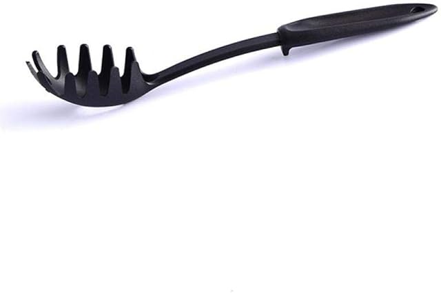 Lankater 1pc Spaghetti Scoop, Pasta Server, Spaghetti Spoon with Handle, Heat Resistant Serving Spoon for Noodles Pasta Cooking