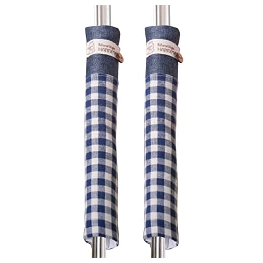 2 Pcs Tampa da maçaneta da porta da geladeira, Frigorífico Microondas Lavar Louça Protetor, Protetor eletrodomésticos cozinha para porta geladeira microondas Nanyaciv