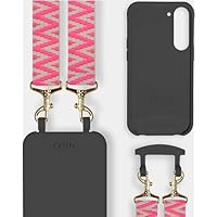 NILO® Set | Olive Case - Handyhülle mit Band | iPhone 15 Pro Max