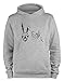 Styletex23 Kapuzenpullover Donnie Darko Frank Kult, M grau