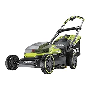 Ryobi RY18LMX40A-0 18V ONE+ Cordless 40cm Borstelloze Grasmaaier, Groen
