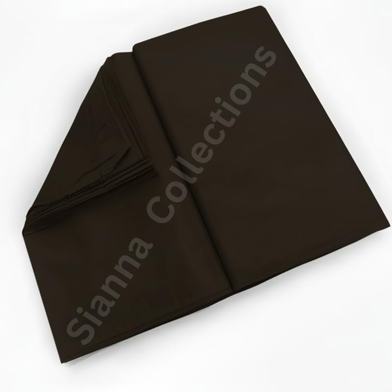 Image of Premium Plain Cotton Costume Lining Dress Fabric 34 inch Wide, Best Material - Brown Color - 3 Meter Pack