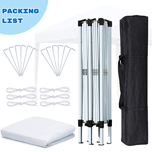 image for Quictent 10x20 ft Ez Pop up Canopy Tent Instant Shelter Party Tent Out