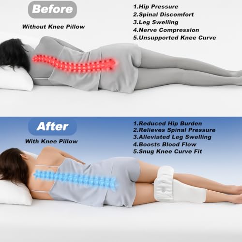 Coussin entrejambe orthopédique Celsius contre le mal de dos nocturne - 5