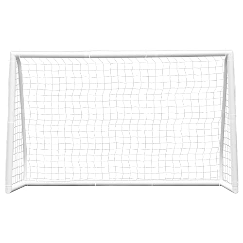 F2C 8x5 FT Soccer Goal with Steel Frame, Net, Carry Bag