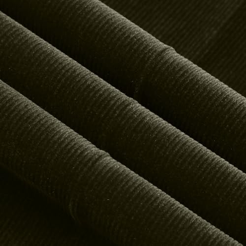 Mens Casual Corduroy Pleated Pants Relaxed Fit Corduroy Trousers Straight Leg Pleated Dress Men Pant2