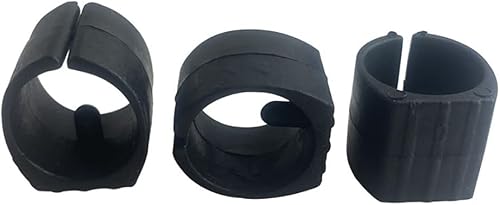 Miniatura 2 de 20 piezas de plástico en forma de U de 0.98 pulgadas (0.984 in), deslizadores antideslizantes para patas de silla, protectores de patas de silla,